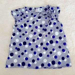 Milly Minis Polka Dot Girls Blouse